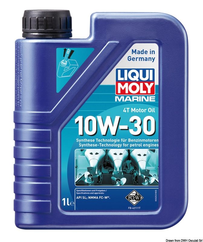 Olio sintetico Sierra 10W30 FC-W 3,78 litri -  - Tutti i sport  nautici