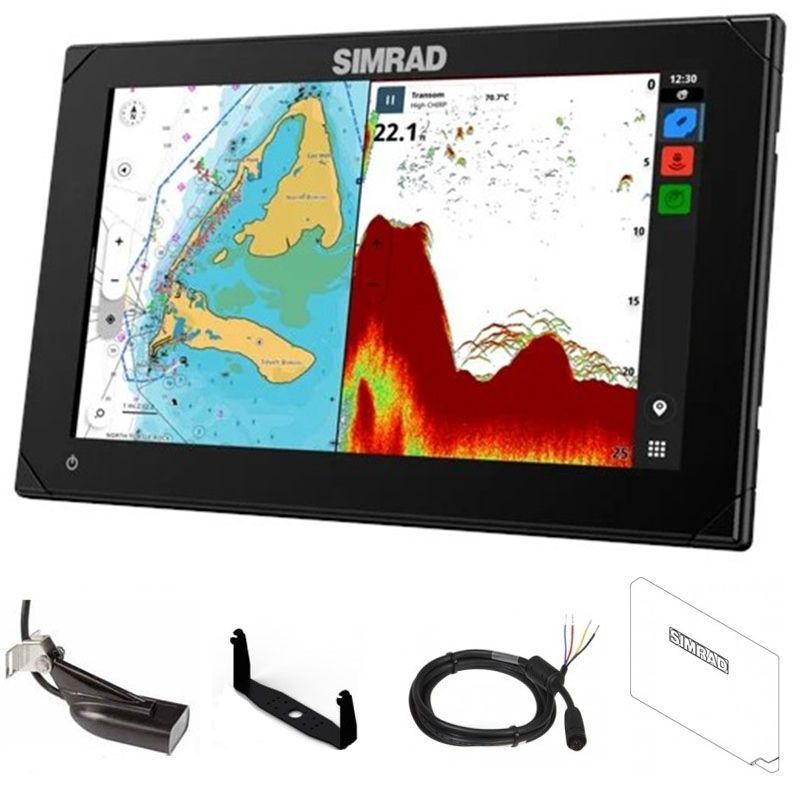 Marino chartplotter - HOOK² 9 - Lowrance - ecoscandaglio / per sonar / GPS