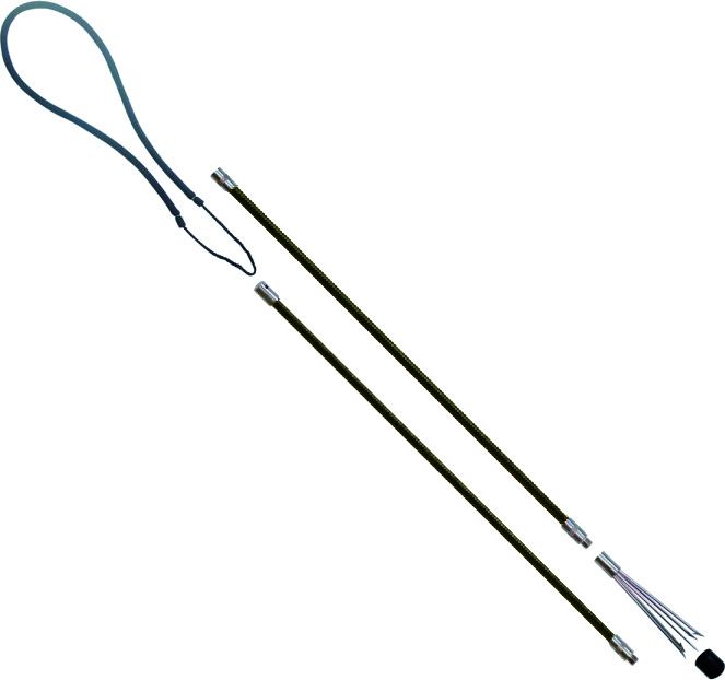 Pole Spear Epsealon Fibra nero 150 cm -  - Tutti i sport nautici