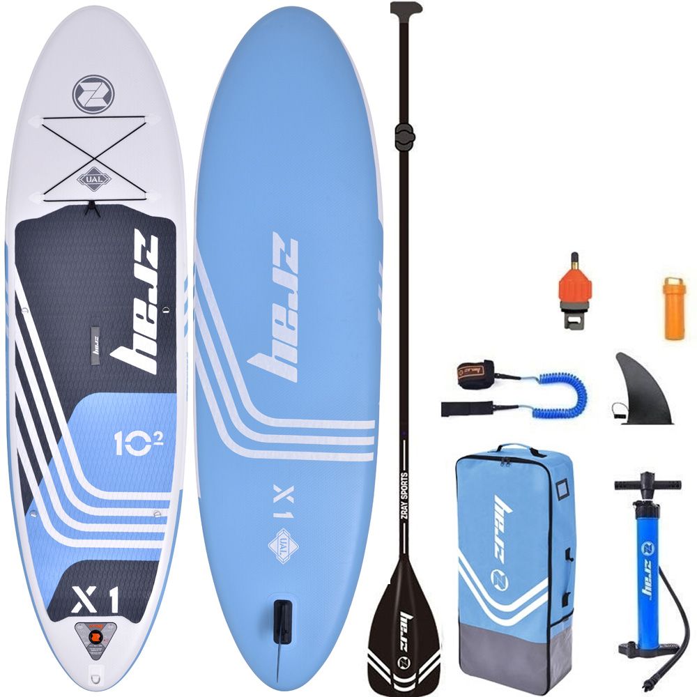 Tavola gonfiabile Stand Up Paddle SUP antiscivolo per adulti tutti i  livelli di abilità tavola da Surf con pompa ad aria borsa per il trasporto