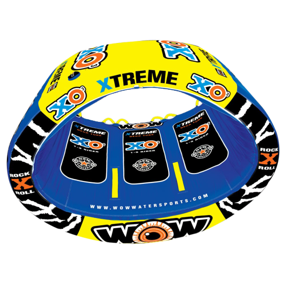 Gonfiabile da traino Wow XO Xtreme 3 Posti -  - Tutti i sport  nautici