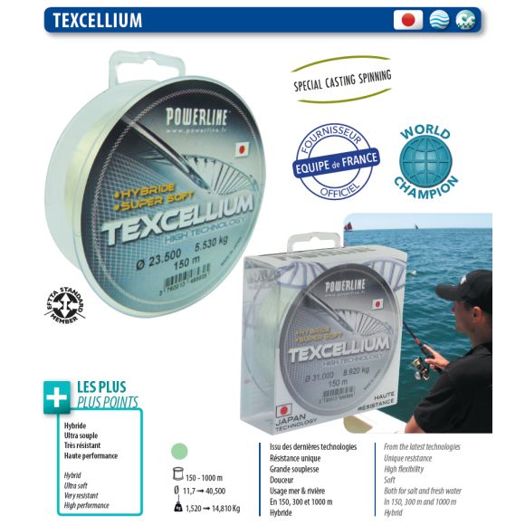 Filo nylon da pesca C&C Fishing Clear & Spin Trasparente 200 m / 0,35 mm -   - Tutti i sport nautici