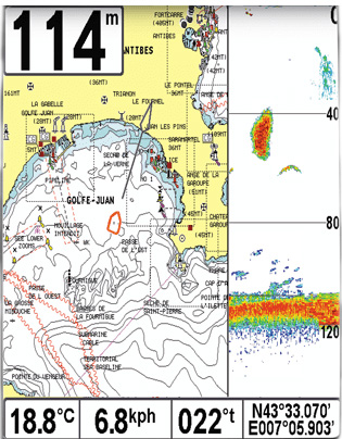 Ecoscandaglio GPS LOWRANCE HOOK REVEAL 5 con sonda TA HDI grandi profondità